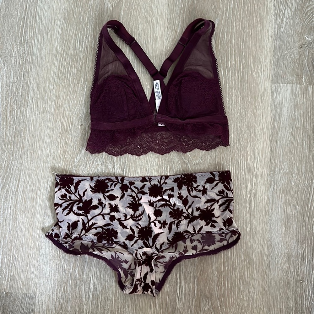 Victoria Secret Bralette Panty Set